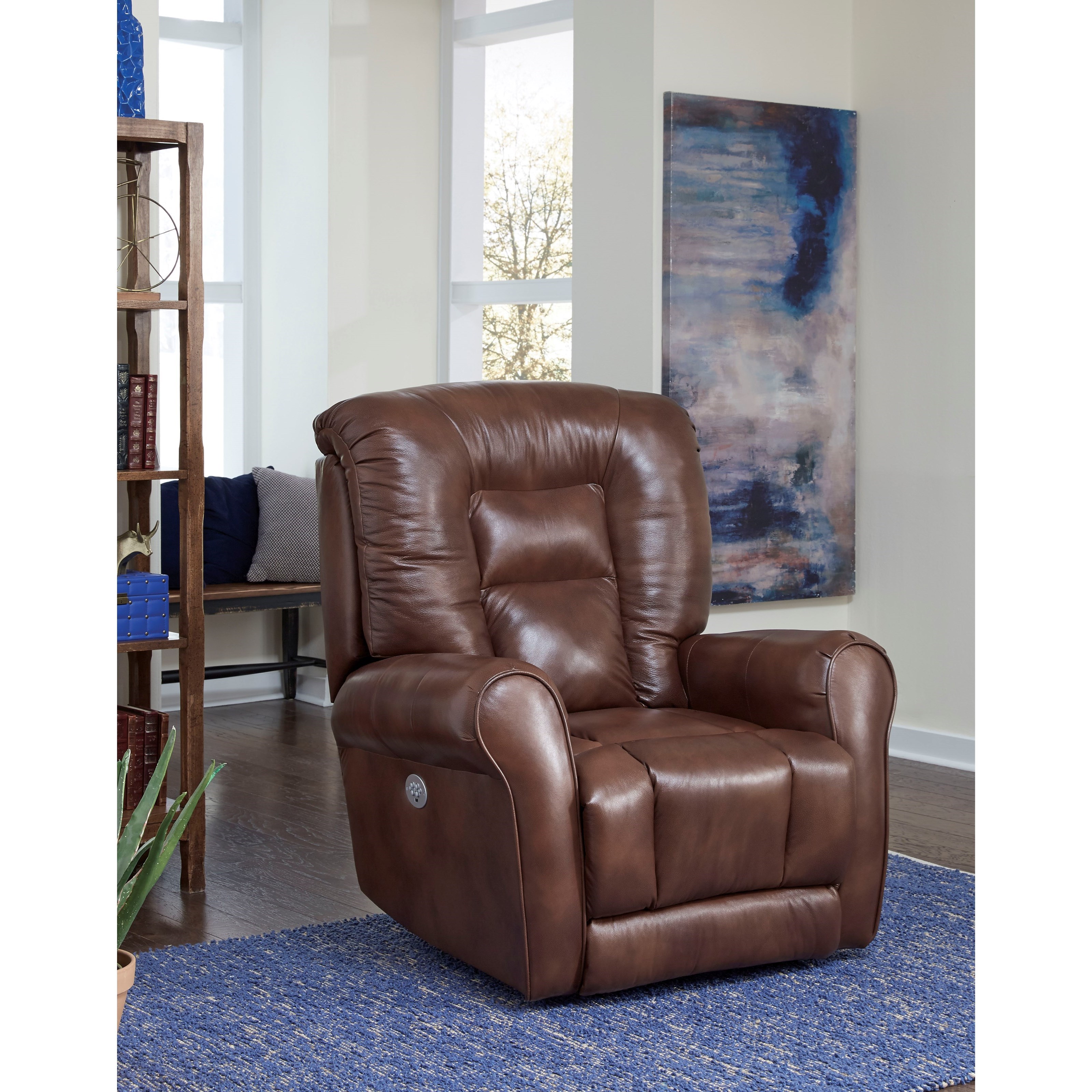 Southern Motion Grand 6420P 90621 Wall Hugger Recliner with Power